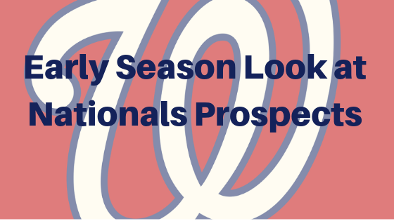 Early Season Look at Nationals Prospects (2)