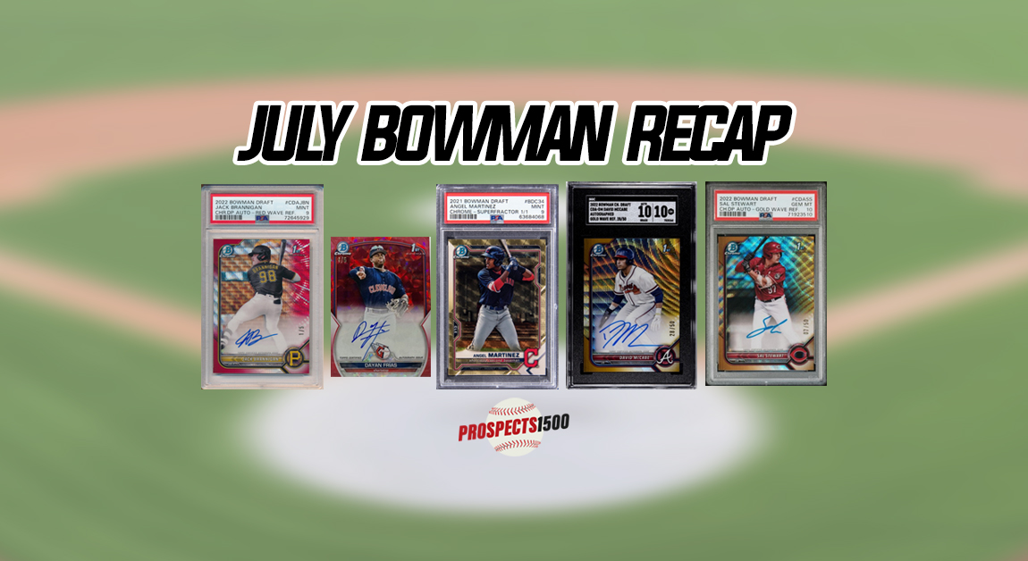 Bowman Prospects Recap (July 2023)